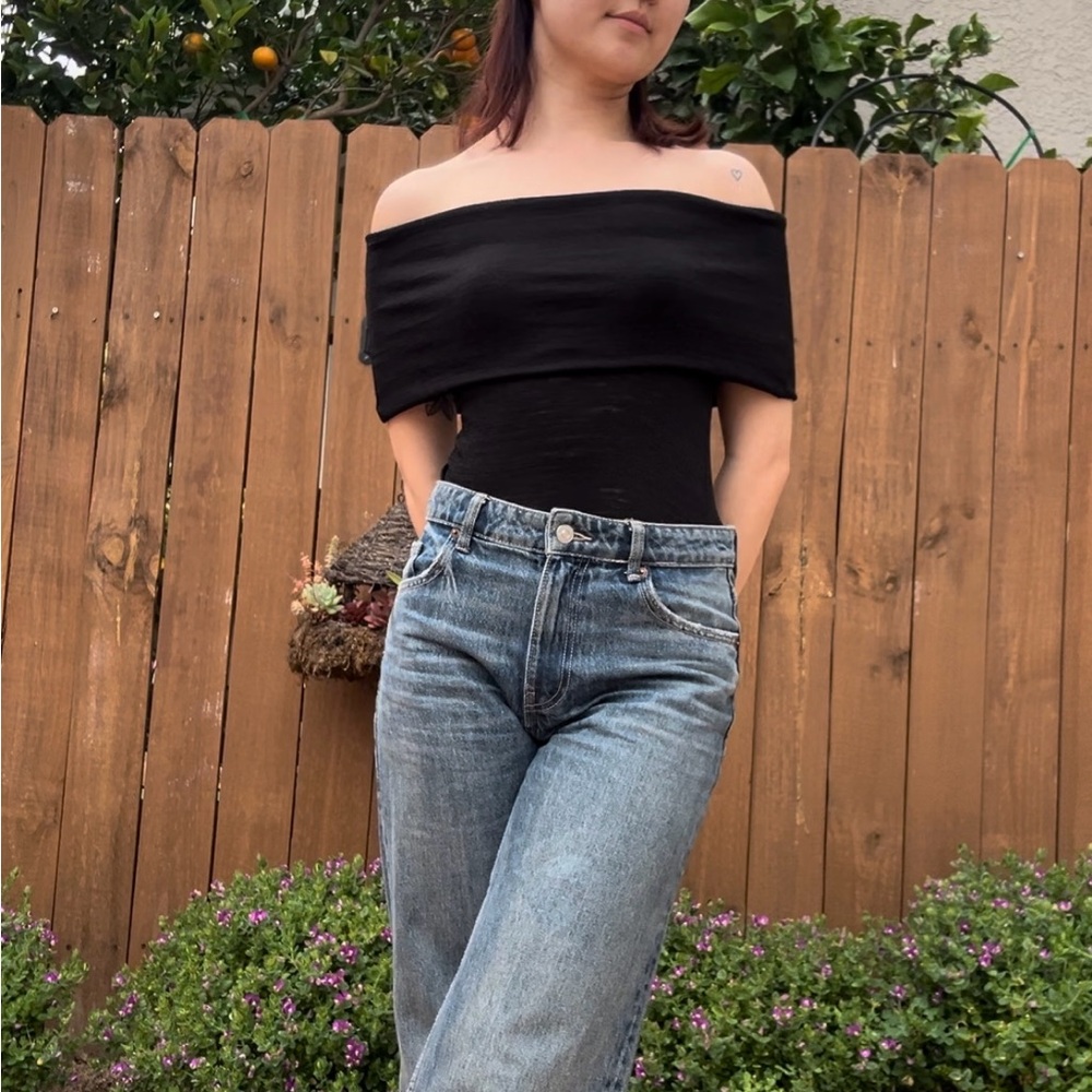 Zara Off the Shoulder Top